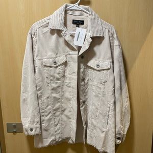 Oversized boyfriend jacket